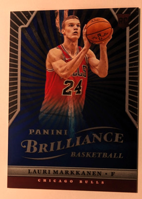 2017-18 CHRONICLES BRILLIANCE RC LAURI MARKKANEN 001/149