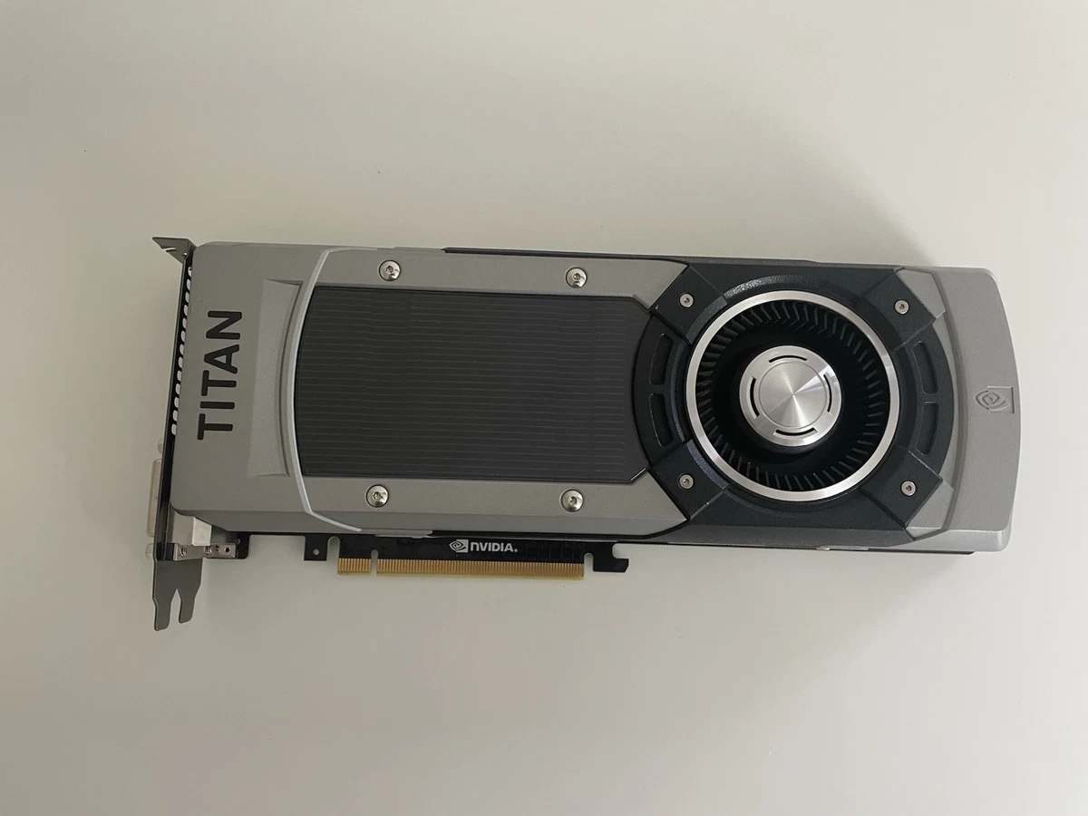 NVIDIA GeForce GTX TITAN Black Computer Graphics & Video Cards for