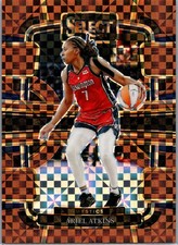 2024 Panini Select WNBA #64 Ariel Atkins Bronze Checker Prizms #/49
