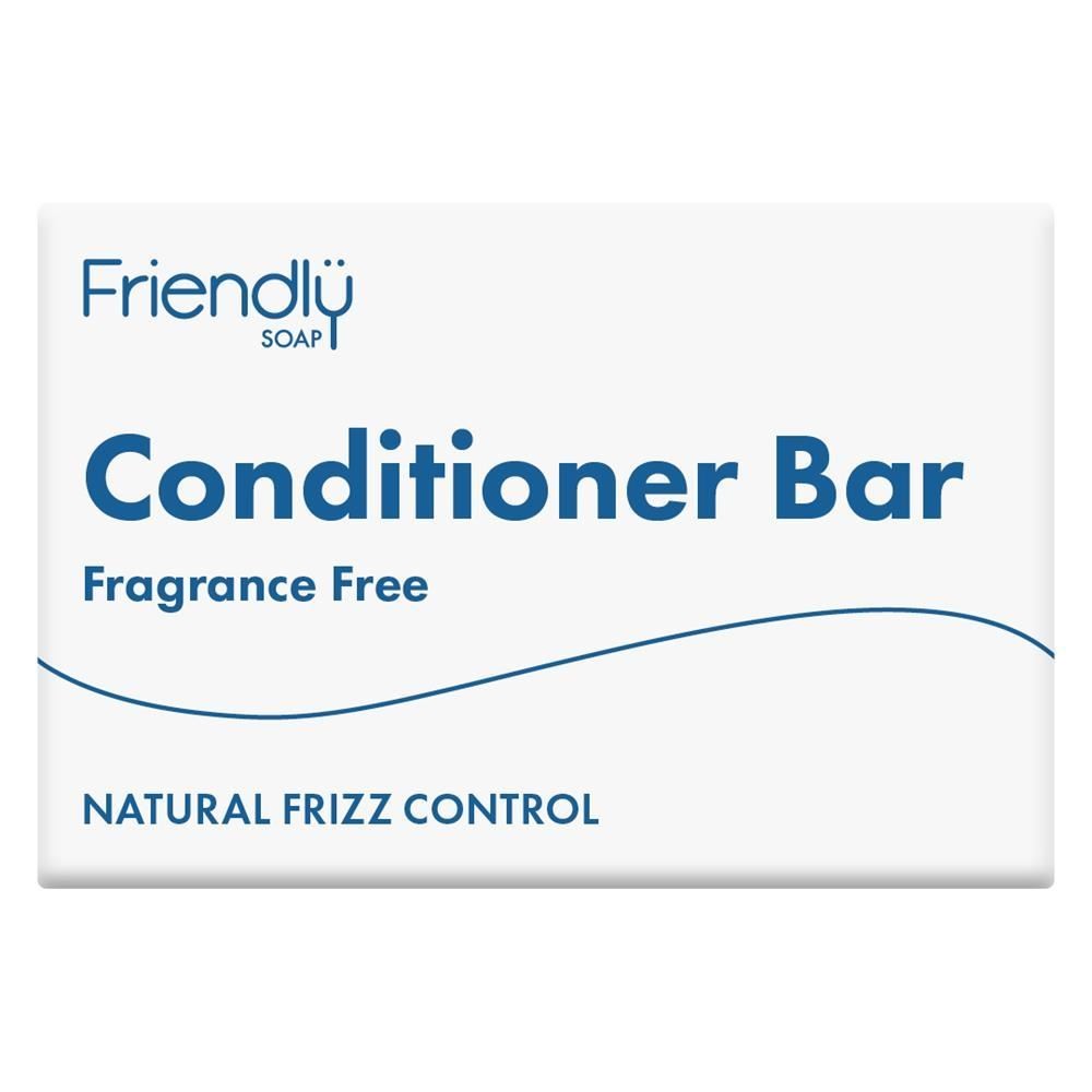 Friendly Soap Conditioner Bar - Fragrance-free 90g - 4 Pack - Image 5