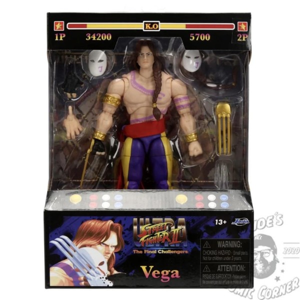 Jada Toys Ultra Street Fighter II Vega Actionfigur The Final Challengers Neu-image