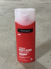 Neutrogena Stubborn Body Acne Cleanser  Exfoliator Salicylic Acid 8.5 fl oz