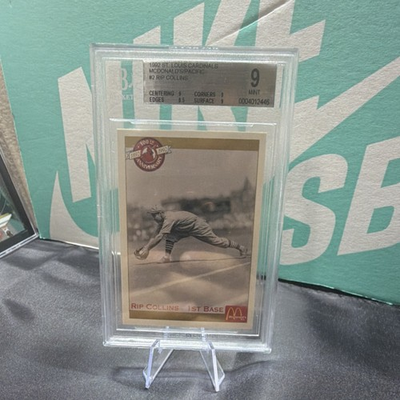 #ad Pacific 1992 St. Louis Cardinals Rip Collins Mint MLB 2 Card Trading Lot $50.00