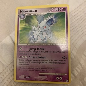 Nidorina Pokemon card - 73/111 Regular Rising Rivals TCG  Common