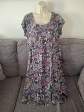 Blue Pattern Mistral Dress Size 14
