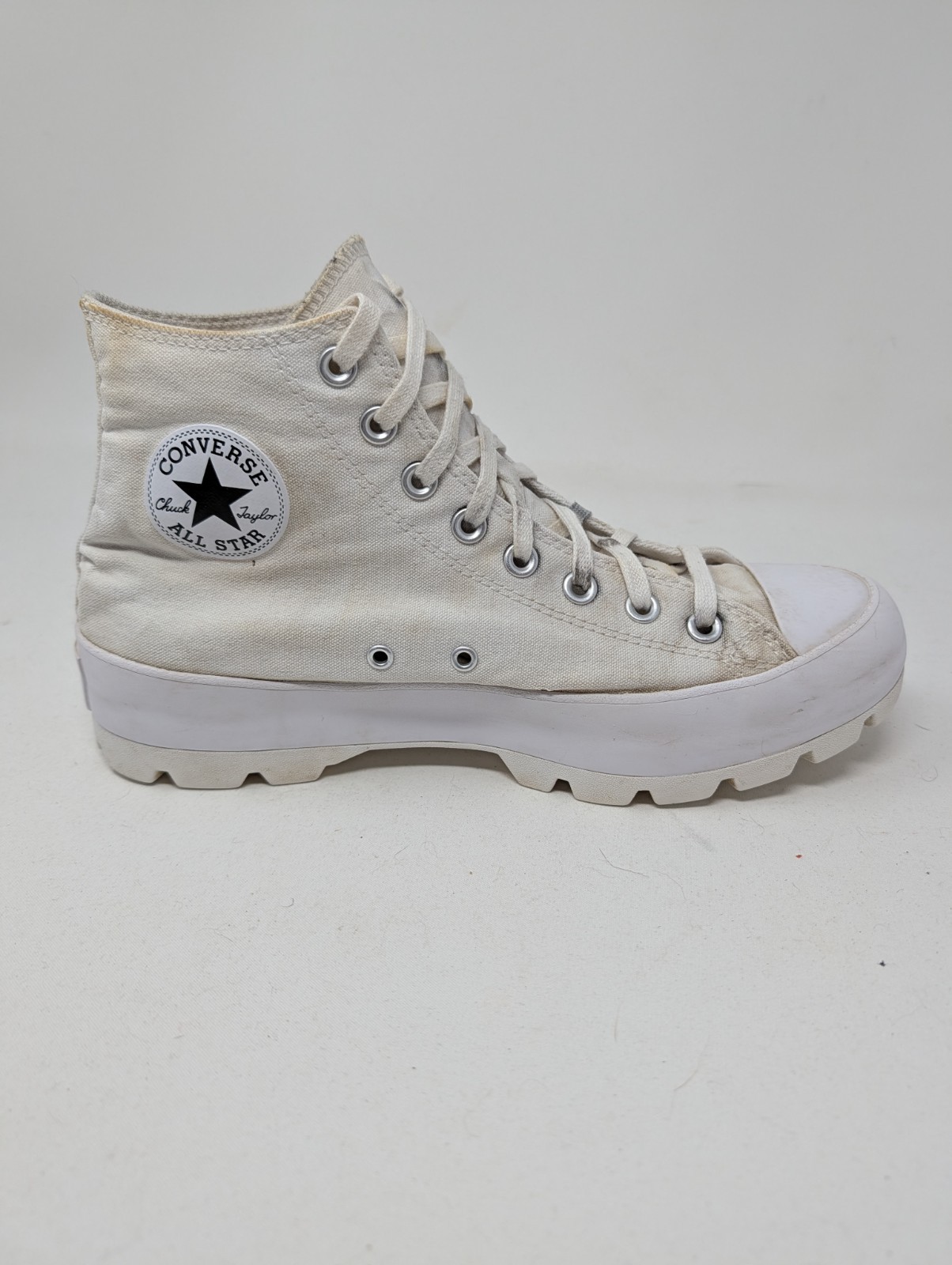Converse Chuck Taylor All Star Lugged Hi White Shoes Women's 11 565902C High Top thumbnail 11