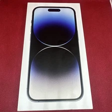 BOX ONLY Original Apple iPhone 14 Pro  in Silver 256GB EMPTY BOX