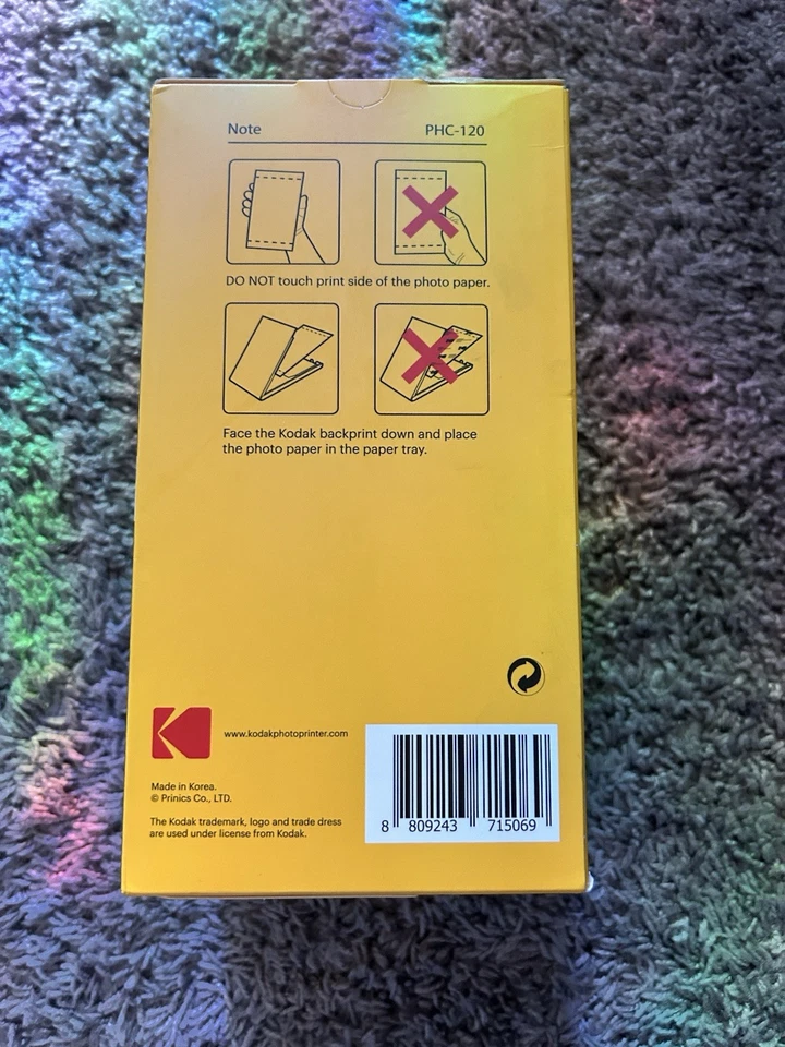 Cartucho para impresora fotográfica KODAK Dock Plus & Dock PHC-120. Foto 3 de 4