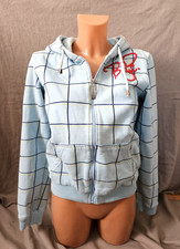 Brachial TLC Sweatjacke Damen hellblau karier...