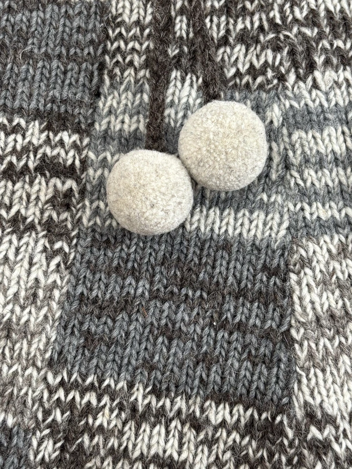 Everest Designs Gray Brown Wool Sweater Drawstring Soft Lined Skirt Size M/L - Image 2 of 4