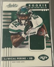 LA'MICAL PERINE RC 2020 PANINI ABSOLUTE ROOKIE MATERIALS PATCH