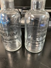 Lot of 2 Allied Healthcare Products 01-90-2675  Vacuum Bottles