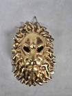 VENETIAN MASK PAPER MACHE GOLD LION
