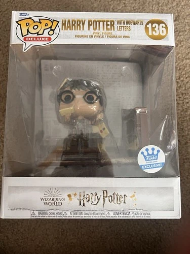 Funko Pop! Deluxe: Harry Potter with Hogwarts Letters #136 Funko Shop Exclusive