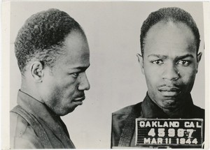 Sterling Hobbs Pullman Thief orig 1940s Oakland California Police Mug Shot Photo