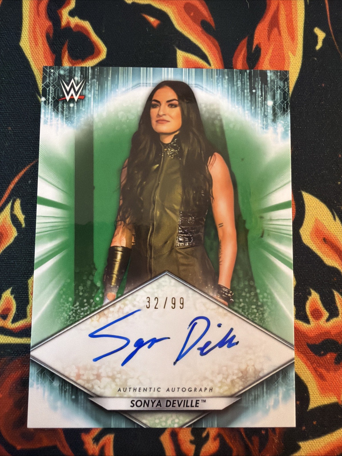 2021 SONYA DEVILLE TOPPS AUTO /99