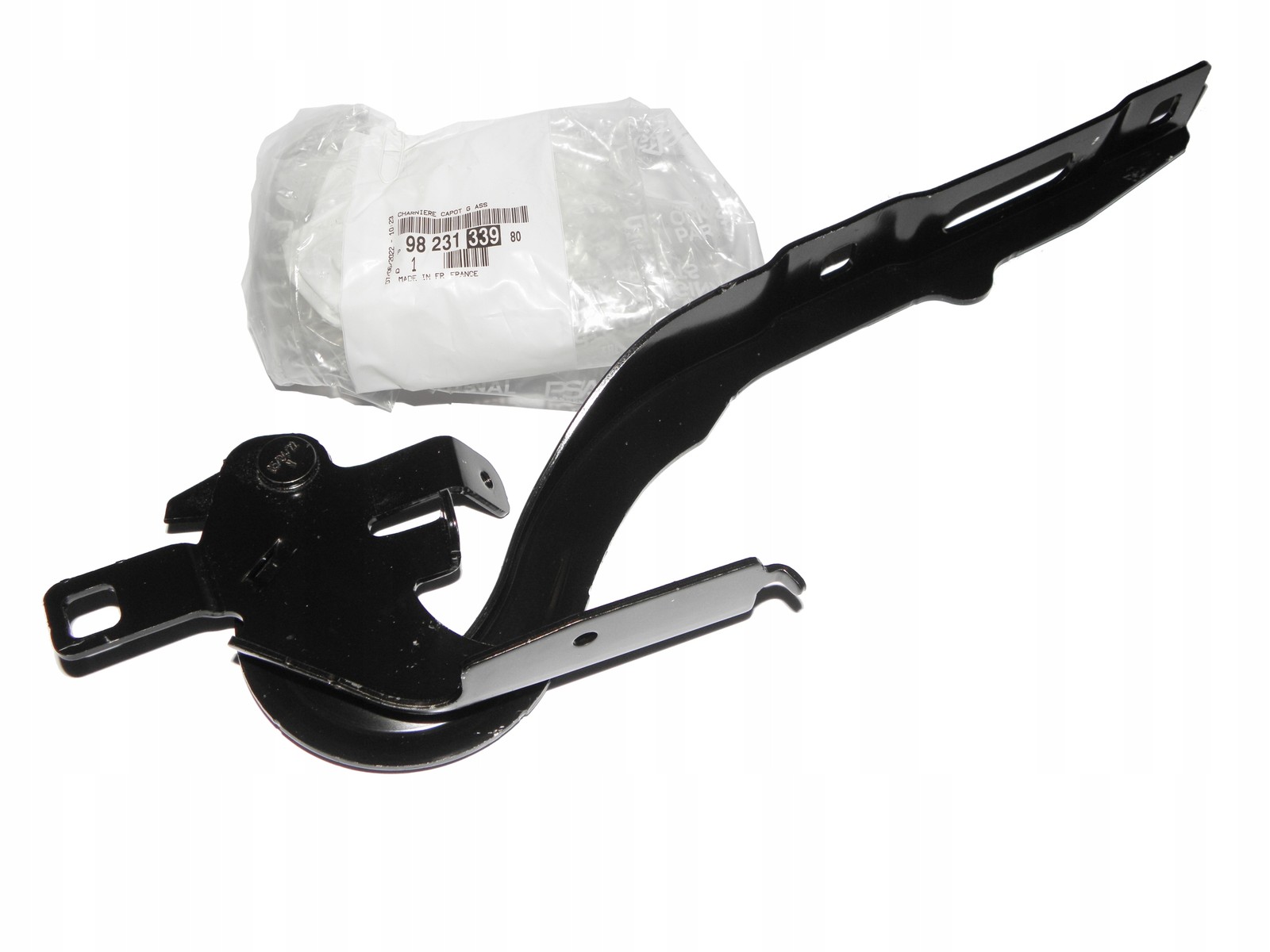 Charnière gauche de capot 9823133980 en acier forgé anti-corrosion