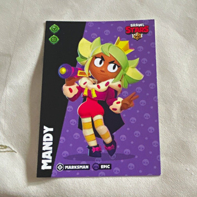 Panini Brawl Stars Edition Non-Sport Trading Card - Mandy Nr. 59 Epic