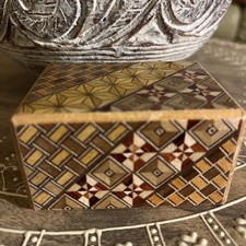 Hakone Karaki Woodwork Secret Box Puzzle Small Karakuri Item