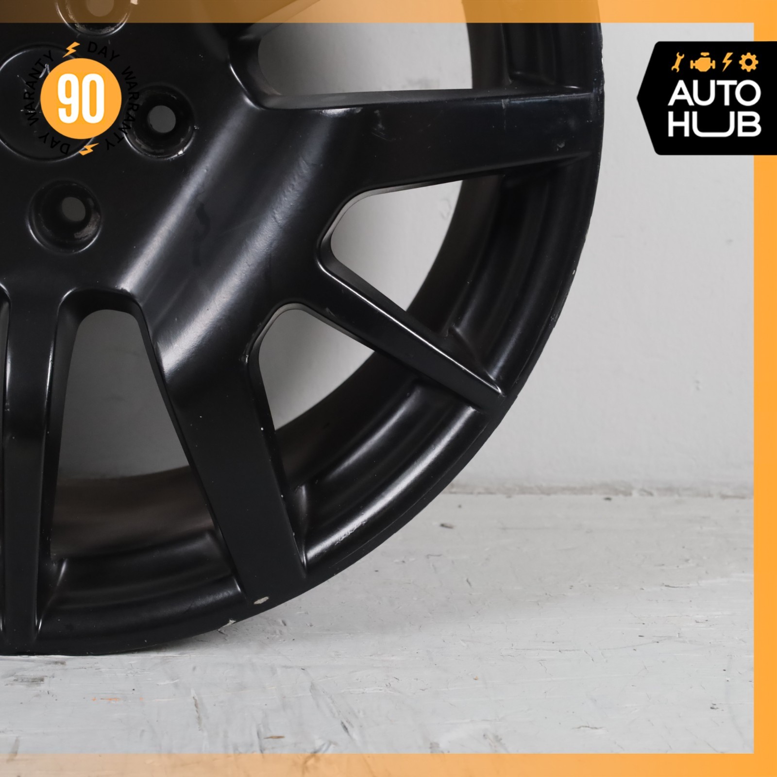 Maserati GranTurismo M145 10.5 x 20 20" Rear Wheel Rim Black 231479 OEM