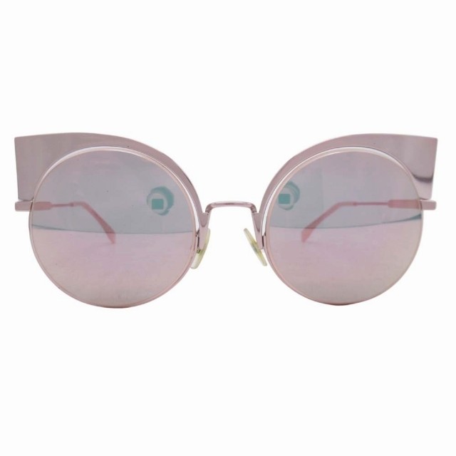Fendi FF0177S Cat Eye Sunglasses with Mirror Lenses-image