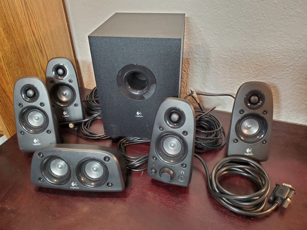 Logitech Z506 Surround Sound 5.1 Computer Home Theater