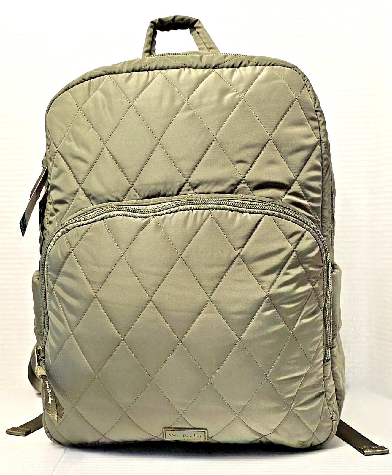 Vera Bradley Large Backpack in Ultralight Sage