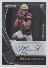 2021 Panini Prizm Draft Picks Mike Strachan Michael #DPA-MST Auto 1u6