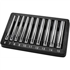 Astro Pneumatic 4111 Extra Deep Six Point 14 Inch Drive Socket Set Astro Pneumatic 4111 Extra Deep Six Point 14 Inch Drive Socket Set