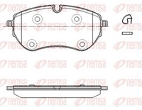 Remsa Bremsbelagsatz Scheibenbremse 1853.00 FüR VW Amarok 2HA 2HB S1B S6B S7A
