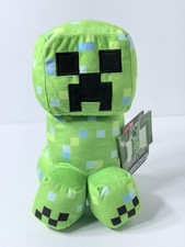 Minecraft Charged Creeper Plush Character, 8-inch Collectible Soft Doll