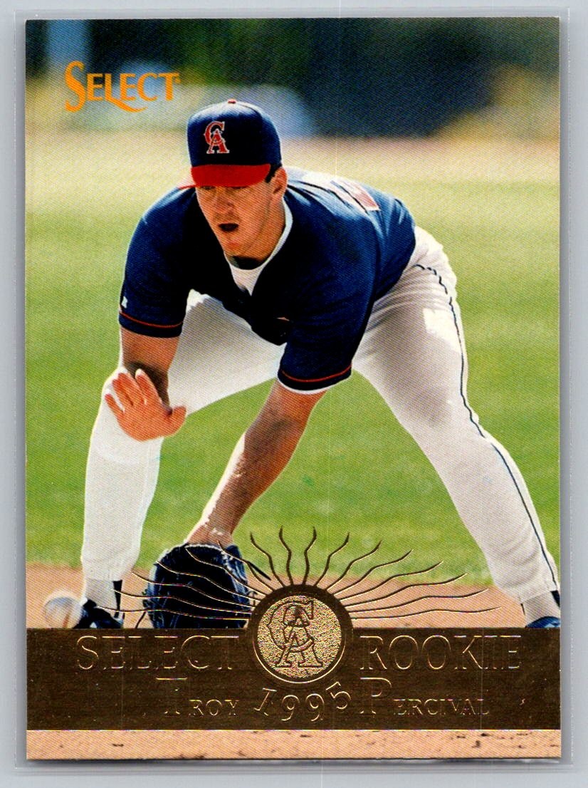 Troy Percival 1995 Select #219 California Angels - Free Shipping