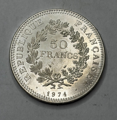 Coin 50 Francs 1974 France