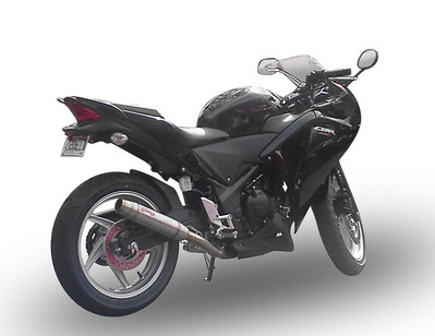 Zugelassener Auspuff und katalysator GPR Deeptone Inox Cbr 250 R 2010/2014