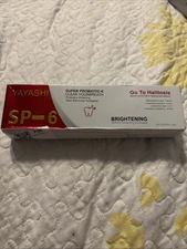  Yayashi SP-6 Probiotic Whitening Toothpaste Oral Health NEW 120g