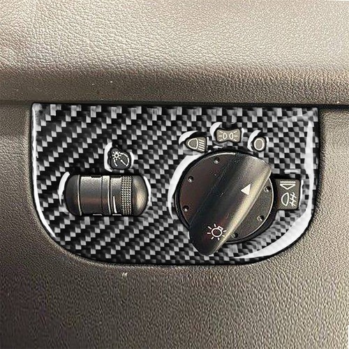 For Audi TT 8N 2001-06 RHD Inner Headlight Switch Button Panel Trim Carbon Fiber - Bild 4 von 9