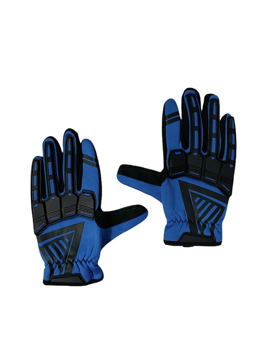 Glove Station Impulse Guard Tactical Blue Gloves for Men Size