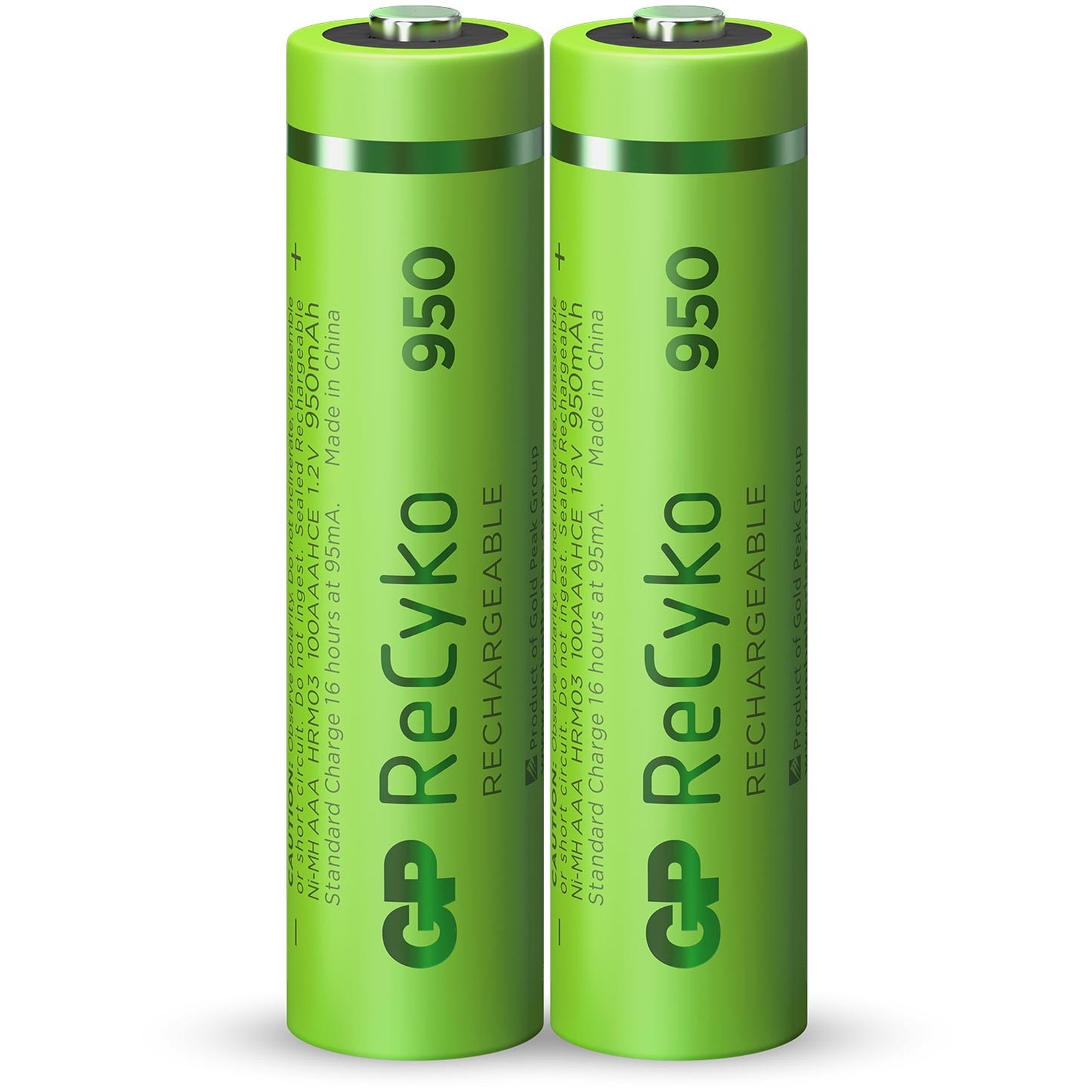 Aaa Akku Gp Nimh 950 Mah Recyko 1,2v 2 Stück