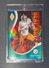 2021 Panini Phoenix Najee Harris Rookie Green Heat Wave /25 (RC)