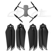 2 Pairs 7238F Propellers Foldable Props Blade Silver CW CCW for DJI Mavic Air 2S