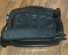 Tumi Expandable Shoulder Laptop Bag Briefcase Ballistic Nylon Black 563C