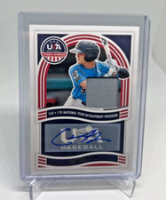 2024 Panini Stars & Stripes CANNON GOLDIN RC Jersey Patch AUTO RPA USA