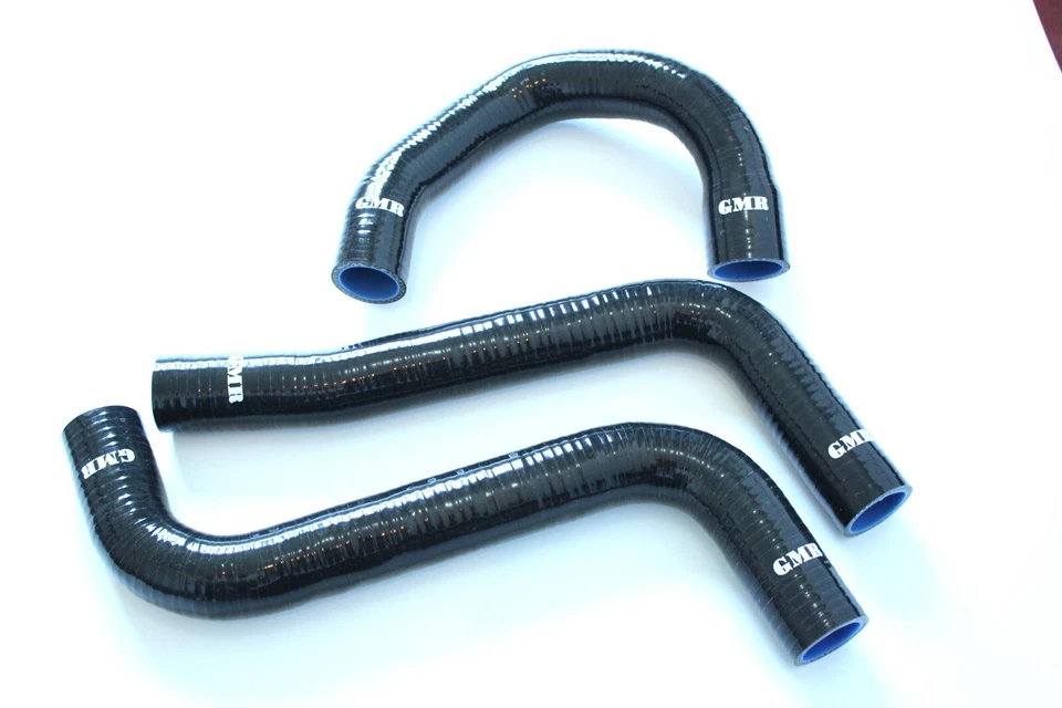 Manguera de radiador refrigerante de silicona negra nueva para Pontiac GTO 2004 5,7 L V8 Foto 3 de 4