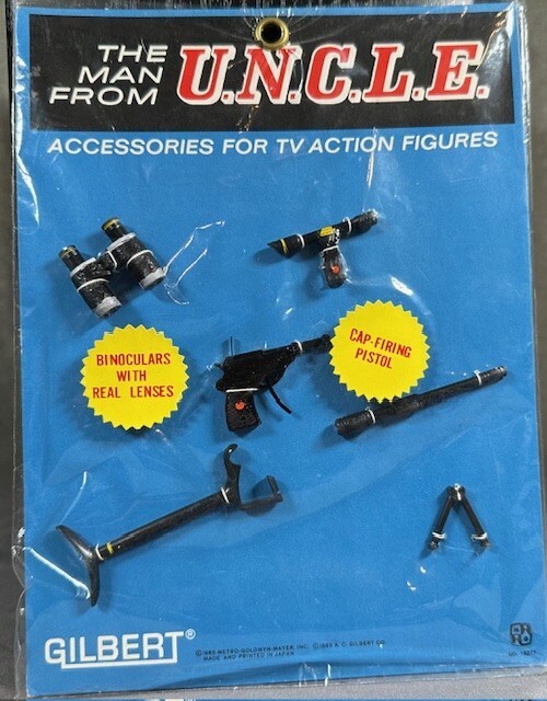 Vintage Man From U.N.C.L.E. Spy Accessory Set by A.C. Gilbert  