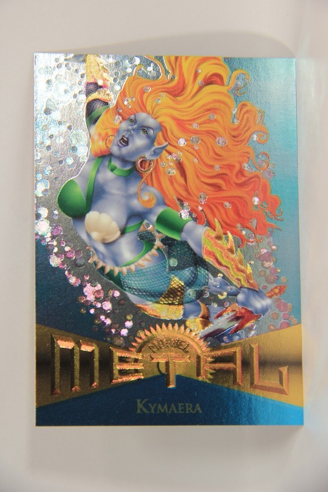 Marvel Metal 1995 Trading Card #65 Kymaera ENG Fleer L003700