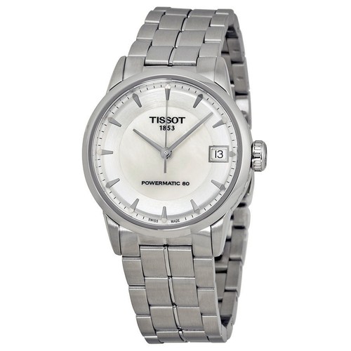Tissot Powermatic 80 MOP Dial Stainless Steel Ladies Watch T0862071111100 |  eBay