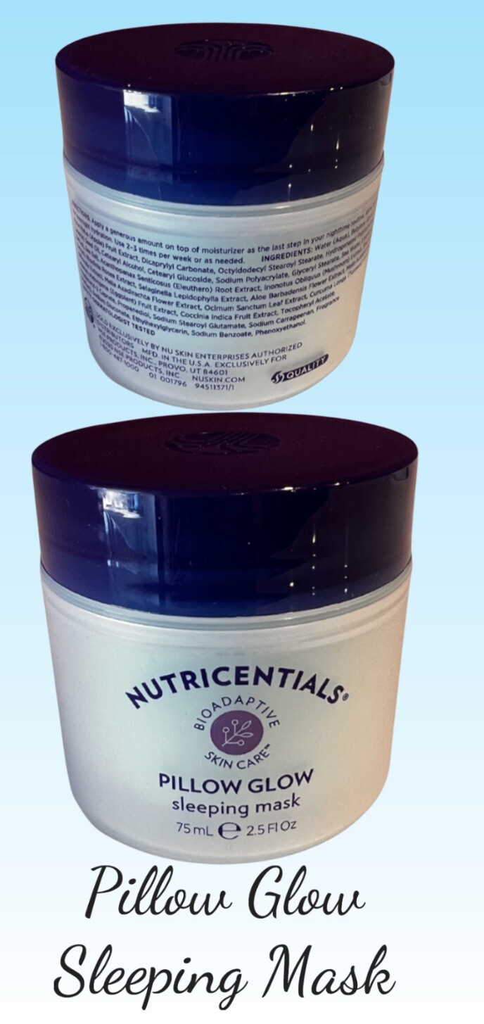 Nu Skin NuSkin Nutricentials Pillow Glow Sleeping Mask Hydration NEW eBay