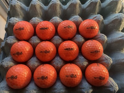 12 Bridgestone E6 ORANGE Golfbälle neuwertig