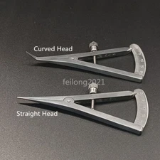Dental Castroviejo Bone Caliper Gauge Orthopedic Implant Measuring Instrument
