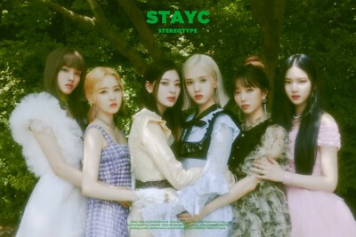 STAYC 1st Mini Album [STEREOTYPE] B Ver CD+P.Book+5p Card+